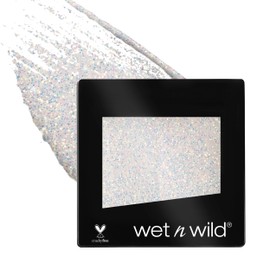 wet n wild Color Icon Eyeshadow Glitter - Ultra-Pigmented, Vitamin E Infused for a Silky-Smooth Moisturizing Application, Cruelty-Free & Vegan - Bleached