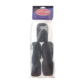 Stagg WS-S25/B5 Five Pack Foam Windscreen for Studio Condenser Microphone - Black