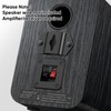 RIOWOIS Passive Bookshelf Speakers for Home Theater Surround Sound, Home