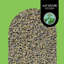 Organic Dried Lavender 100g 3.5 oz by Alpi Nature, Whole Dried Lavender Flowers, Loose Lavender Tea