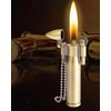 Bullet Lighter Series Reusable Metal Mini Trench Lighters with Keychain