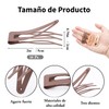 Triko Juego de 10 Broches Metálicos para el Cabello, Pinzas