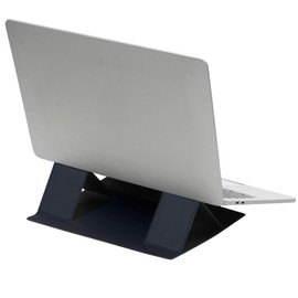 calm wish Laptop PC Stand Stand Blue Thin Lightweight Angle Adjustment Folding Compact Efficiency Goods Smartphone Universal