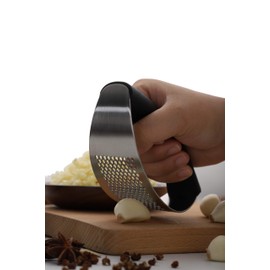 Kitchen Garlic Press Multifunction Mincer, Crusher Easy Clean, Dishwasher Safe Stainless Steel