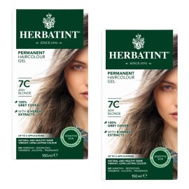 Herbatint Tinte Herbatint Sin Amoniaco 7c Rubio Ceniza Pack 2 Pzs