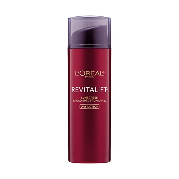 L'Oréal Paris Skin Care Revitalift Triple Power Face Moisturizer with SPF 20, 1.7 fl. Oz