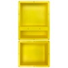 Uni-Green Shower Niche Ready for Tile 16"X34"(16"x14"+16"x20"), Set of Two