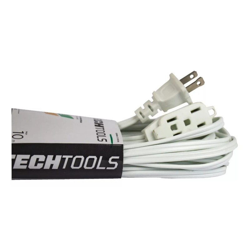 CNX Extensión Eléctrica Blanca 3 Tomas Polarizadas 4 Mts (4