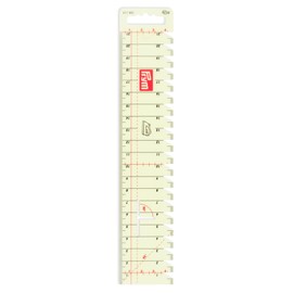 Prym 611492 - Metro a mano, trasparente, 21 cm x 4 cm