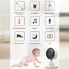 Baby Monitor with Camera Sound 2.8 Inch LCD Wireless Smart
