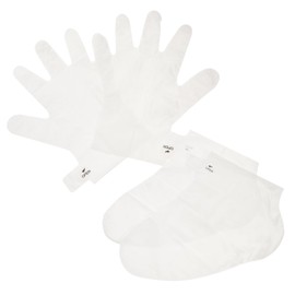 Healeved 2pcs Hand Foot Exfoliating Mask Whitening Gloves Smooth Cuticle Remover