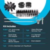 Eastman Lint Wizard Large Duct 7-Piece Dryer Vent Cleaning Kit,