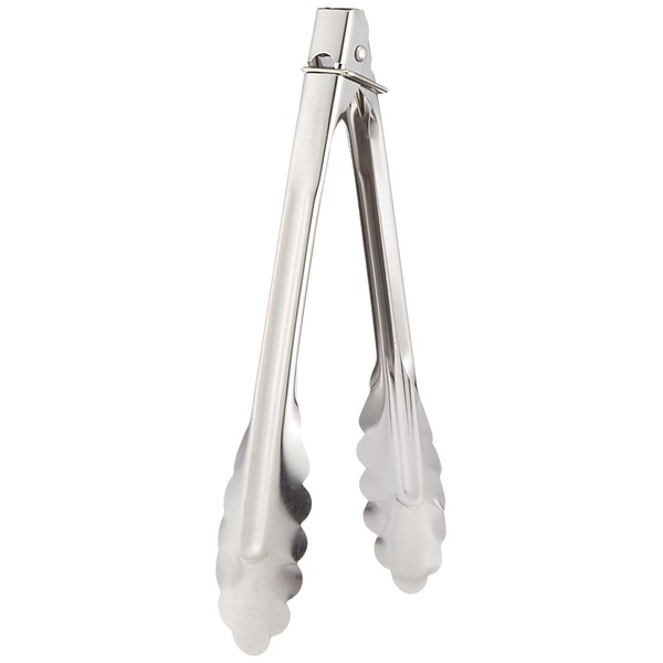 TKG Corporation Versatile Tongs with Ring Stopper, 18-0 Stainless Steel