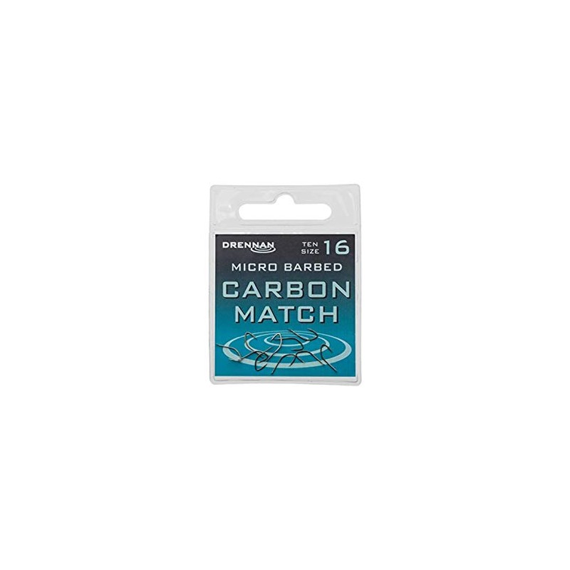 Drennan Carbon Match Hooks 16