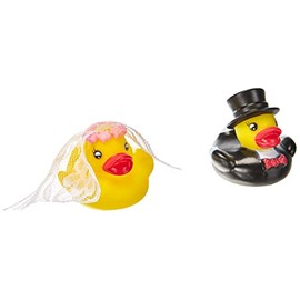 Badeente Quietsche Entchen Hochzeitspaar