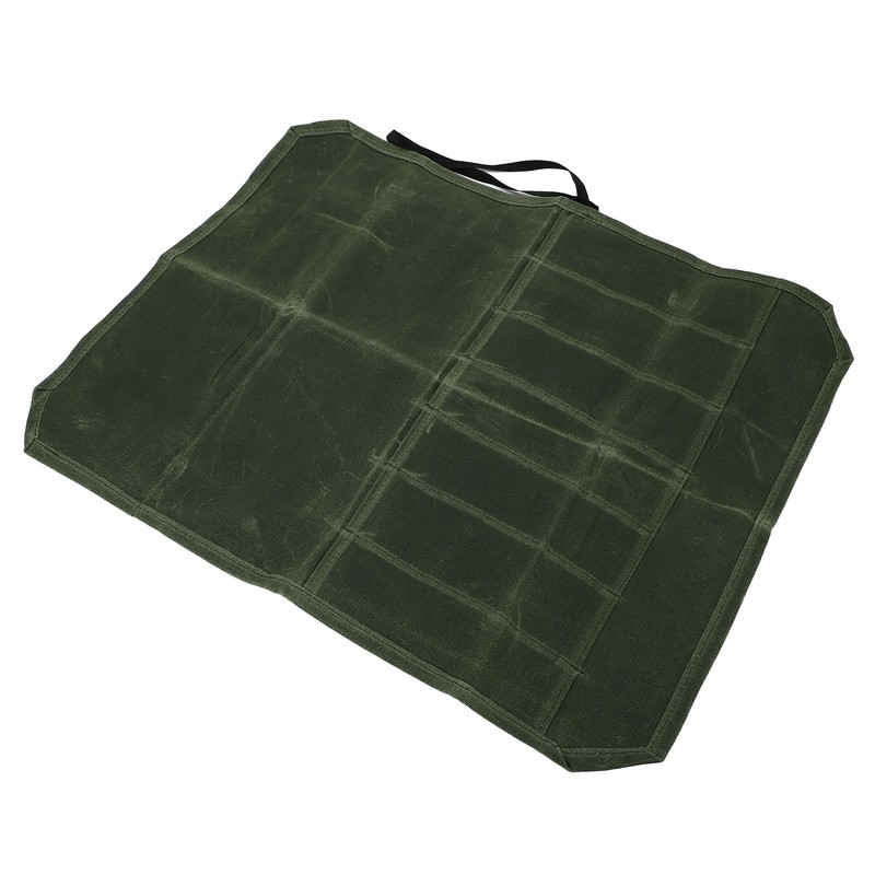 Waxed Canvas Knife Bag 7 Pocket Professional Foldable Chef Knife