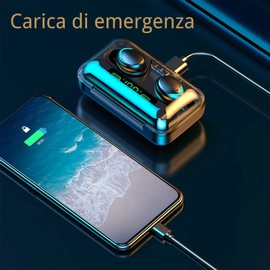 VALORCASA Kabellose Bluetooth 5.0 Kopfhörer mit Rauschunterdrückung, Sportkopfhörer mit IPX7 wasserdichte Stereo-Kopfhörer im Ohr integrierte HD Mic Kopfhörer für Android/iOS