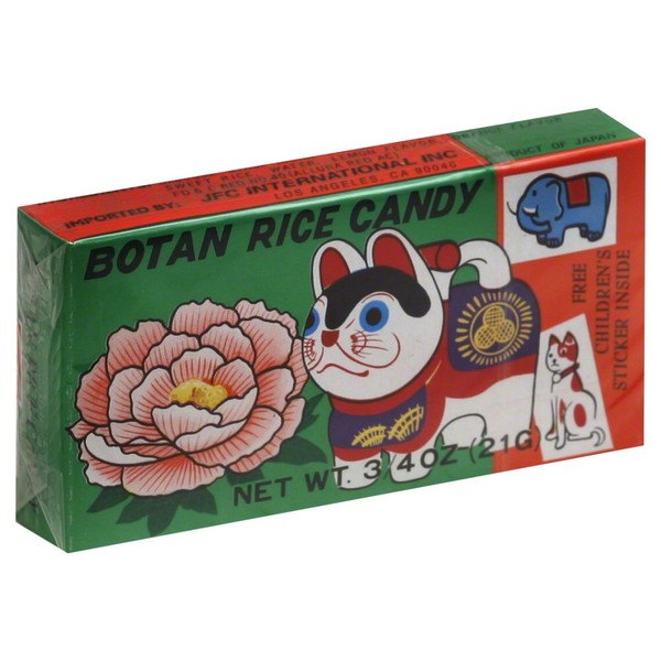 Botan Ame Rice Candy 0.75 OZ (Pack of 2)