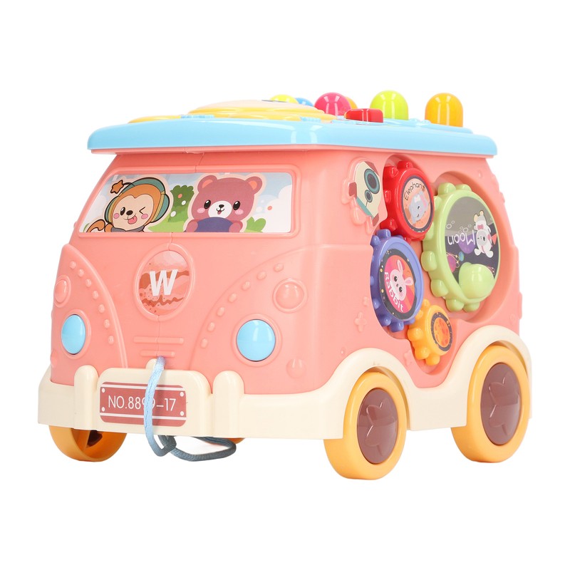 Bus Beat A Mole Toy Educational Sound Light Interactive Musical