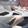 OBERSTER USB C Hub, 4-in-1 USB C Multiport with Fast