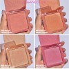 Kleancolor Plush Blush Tono del maquillaje Deep Berry-4
