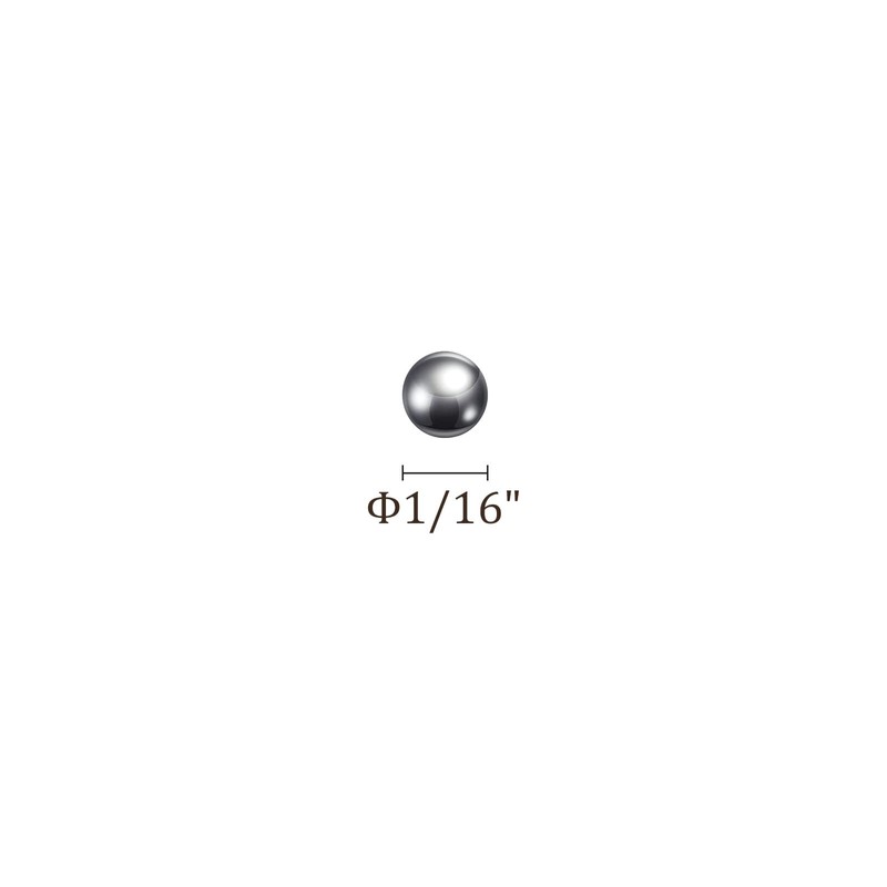 Kozelo 1.5mm Diameter 440C Stainless Steel Precision Ball for Bearings