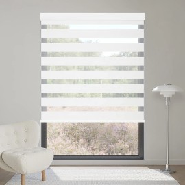 100%Blackout Zebra Blinds Smart Motorized Remote Control Blinds High Quality Fabric Book for Home and Officecolor: Black, size: All sizes