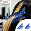 Durlo 2PCS Blue Easy Speed Separator Hair Clips for Hair