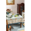 patdrea French Linen Tablecloth Soft Breathable Tabletop Cover Kitchen Dining