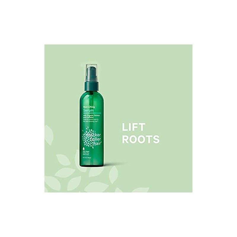 Thicker Fuller Hair, Root Lifting Serum By, Green, 4 Fl
