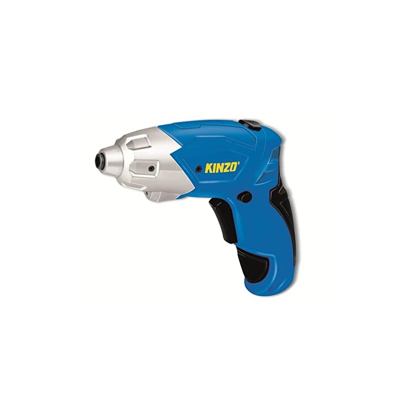 Kinzo Cordless Screwdriver - Electric Screwdriver - with Bit Set