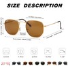 Pro Acme Small Square Sunglasses for Women Men 100% Real