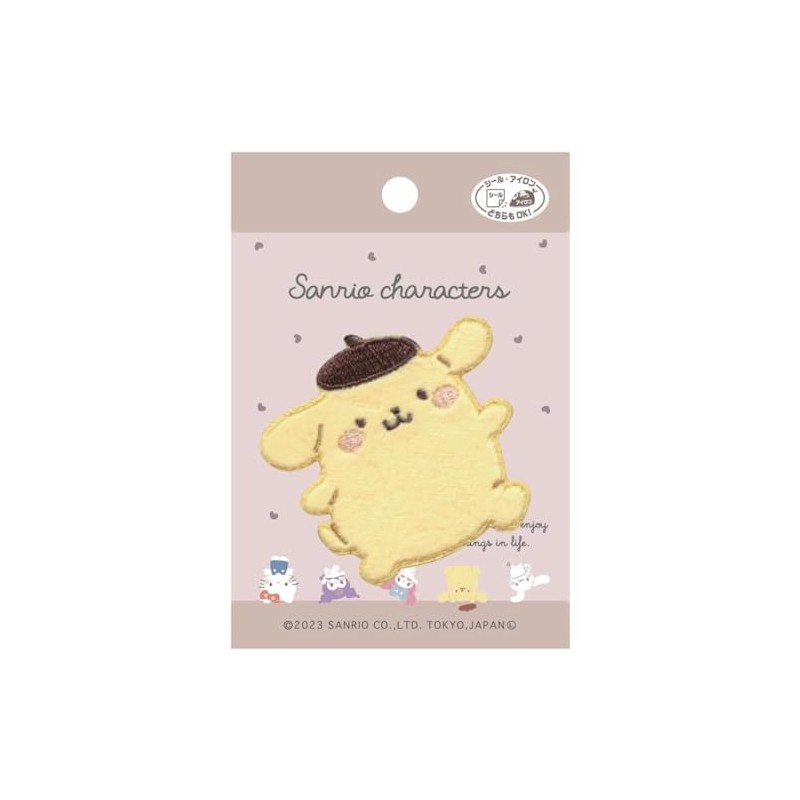 Pioneer SCW650-SCW60 Sanrio Characters Pom Pom Pudding, Includes 1 Patch,