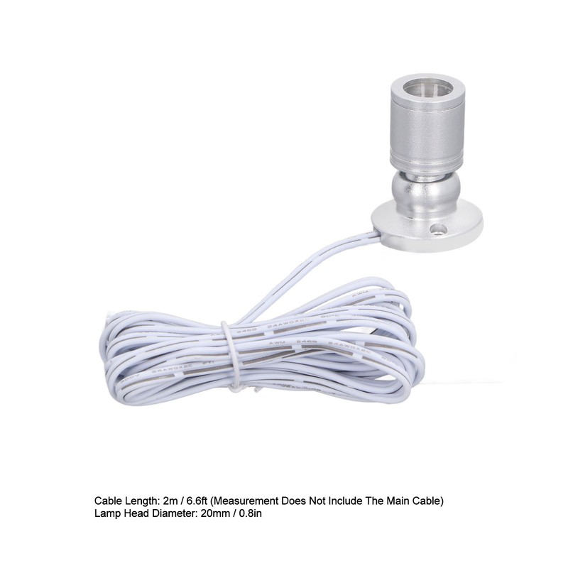 4pcs LED Display Spot Lights 5V Dimmable USB Mini Spotlight