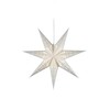 Star 501-22, Papierstern "Lace", 7 zackig, Papier, Weiß, 1.2 x