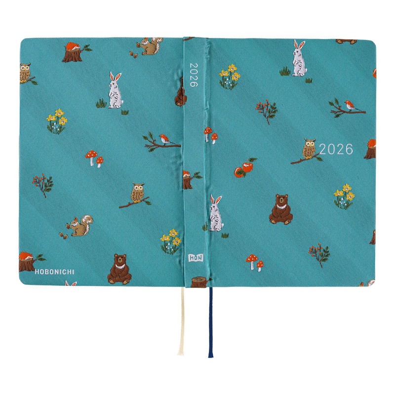 Hobonichi Techo HON A6 2026 – Bow & Tie: In