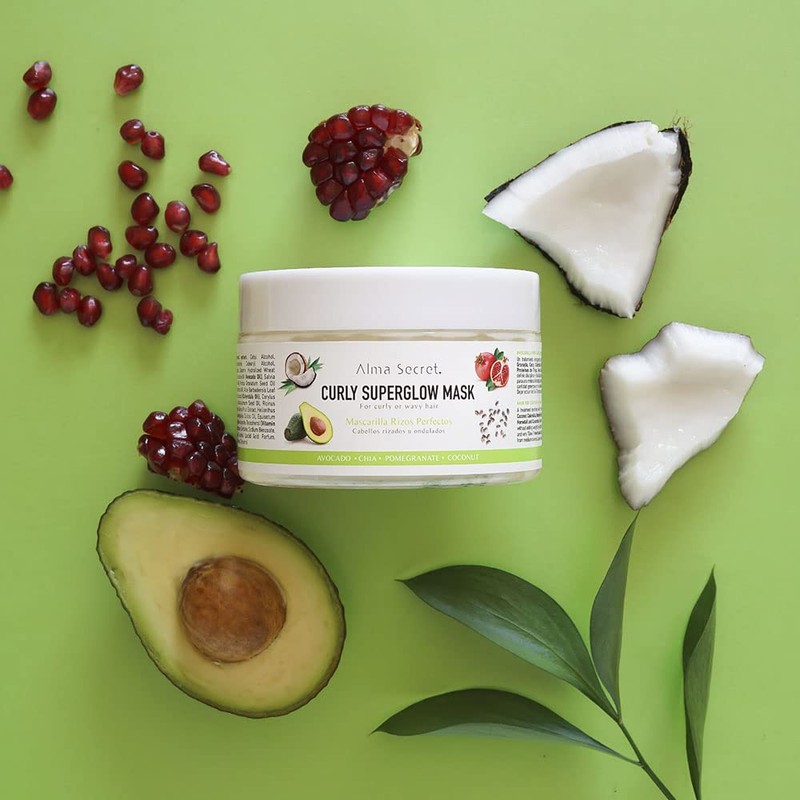 Curly Superglow Hair Mask for Curly Hair 250ml Cream