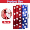 PintreeLand 2 Pack Baseball Foil Fringe Curtain Backdrop 3.3 *