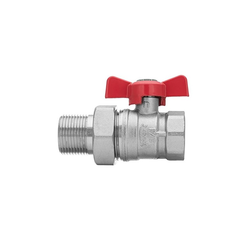 1/2 inch BSP Water Valve Female x Male with Flare