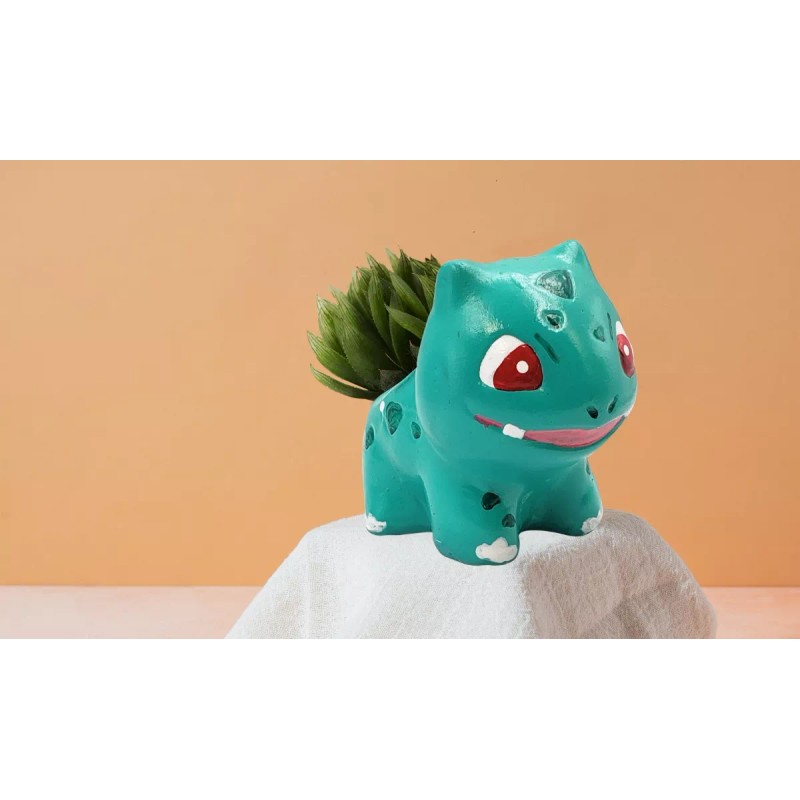 Muna Maceta De Cerámica Macetas Decoradas Pokemón Pintadas A Mano