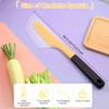 Patelai Omelette Spatula Kitchen Omelet Turner Silicone Non-stick Omelette Scraper