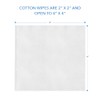 ForPro Professional Collection Premium Cotton Wipes, 100% Cotton, Extra-Soft, for