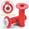 HOLATO 22mm 7/8 Throttle Handle Grips Cable Clamp On Off