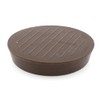 4X Brown Rubber Castor Cups - Non Slip - Protect