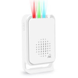 GREENCYCLE Outdoor Driveway Alarm with Multiple Receiver, Driveway Alarm Wireless Outside, Long Range IP64 Waterproof Weatherproof for Business Entry Protect Indoor Outdoor Property (Only 1Alarm)