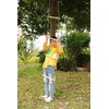 PLAYBERG 5 Step Climbing Wooden Rope Ladder
