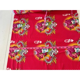 Tula Pink Curiouser PWTP 1610 The Red Queen Wonder Alice in Wonderland OOP BTY