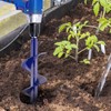 Garden Hole Digger Auger for Planting Bulbs Seedlings,Bulb Planting Auger,Heavy