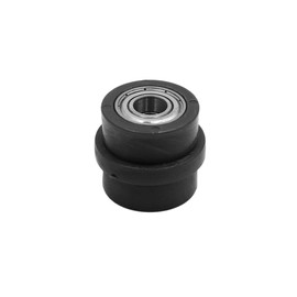 sourcingmap 10mm Inner Hole Motorcycle Chain Roller Pulley Tensioner Black
