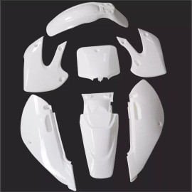 Unbranded Plastics Fender Decal Graphics Kit + Seat for Kawasaki KLX110 KX65 RM65 Pit Bike